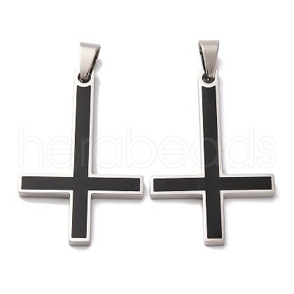304 Stainless Steel Pendants STAS-C132-01P-1