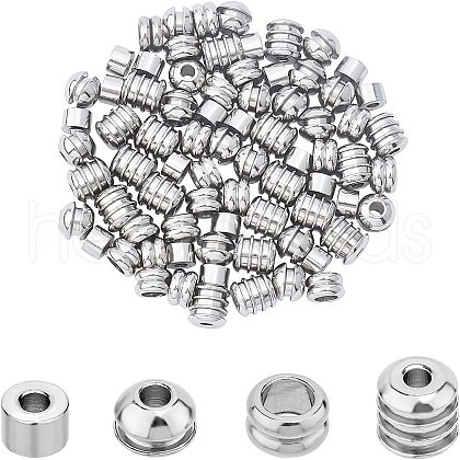 Unicraftale 304 Stainless Steel Beads STAS-UN0018-86P-1
