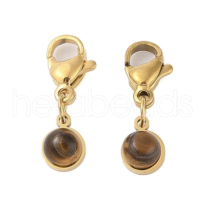 Ion Plating(IP) 316 Surgical Stainless Steel Pendant Decorations STAS-A097-04G-02-1
