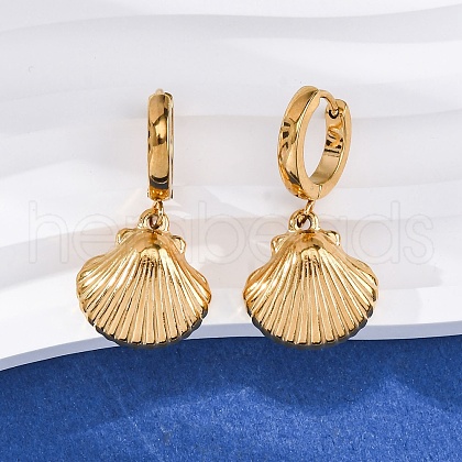 304 Stainless Steel Hoop Earrings EJEW-F357-02G-02-1