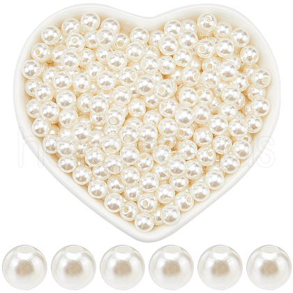 SOFPLATE Imitation Pearl Acrylic Beads OACR-SP0001-23A-01-1