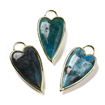Natural Apatite Pendants G-K347-01G-01-1