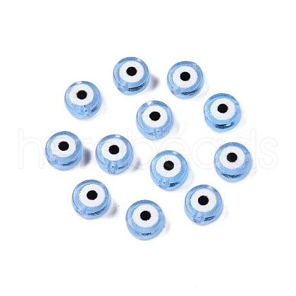 Transparent Acrylic Beads TACR-G045-01E-1