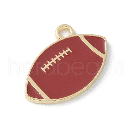 Alloy Enamel Pendants PALLOY-R153-02G-05-1