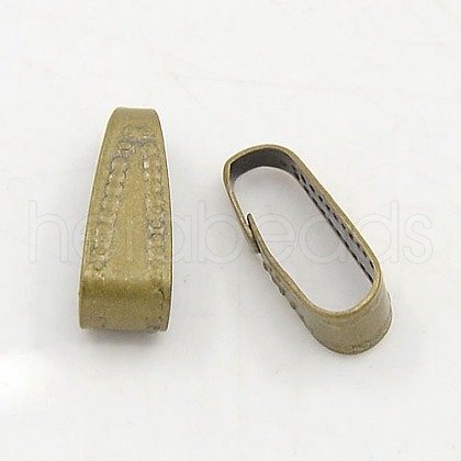 Brass Snap on Bails KK-H338-AB-LF-1
