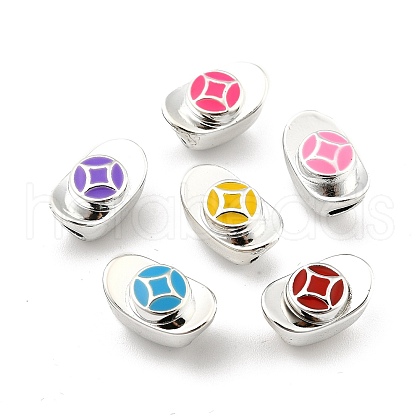 CCB Plastic European Beads CCB-P015-06P-1