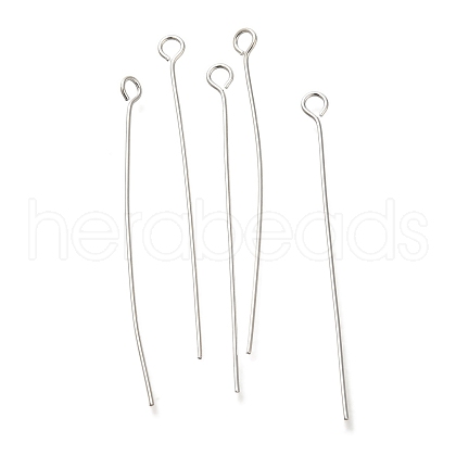 Brass Eye Pins KK-H502-02G-S-1