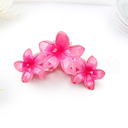 Flower Plastic Claw Hair Clips PW-WGB4757-05-1