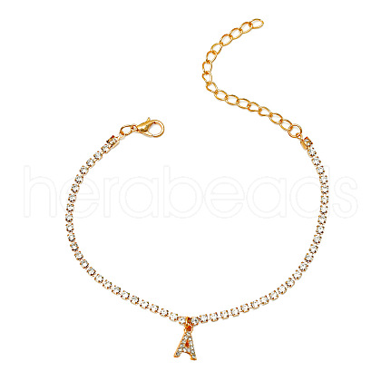 Fashionable and Creative Rhinestone Anklet Bracelets DA6716-1-1