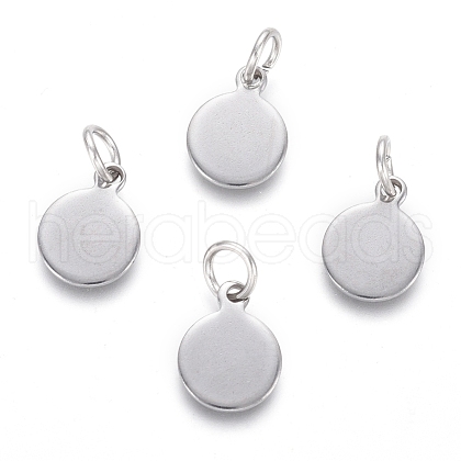 Non-Tarnish 304 Stainless Steel Charms EJEW-L238-02A-P-1