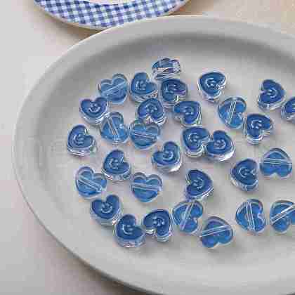 Acrylic Enamel Beads OACR-I011-22G-1