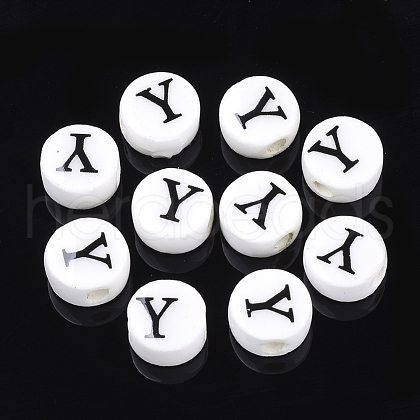 Handmade Porcelain Beads PORC-Q259-01Y-1