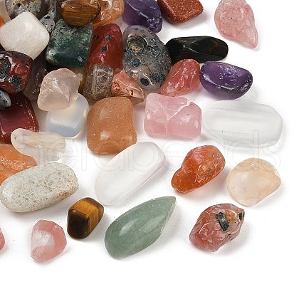 Natural Mixed Gemstone Beads G-U032-C02-1