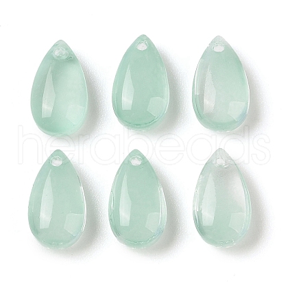 Transparent Glass Charms GLAA-U002-01A-1