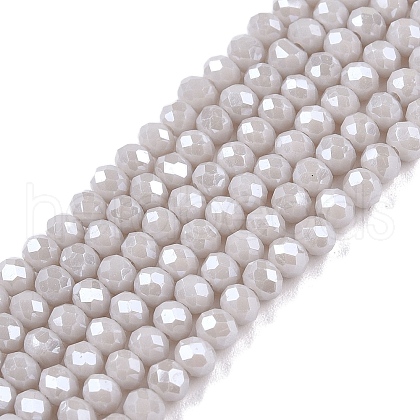 Electroplate Glass Beads Strands EGLA-A044-P2mm-A19-1