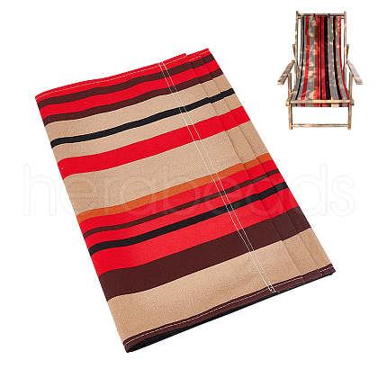 Canvas Cloth Beach Lounge Chair Cover with Pillows AJEW-WH0342-55-1
