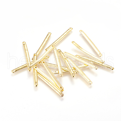 Tibetan Style Alloy Bar Links connectors X-TIBE-A14039-G-LF-1