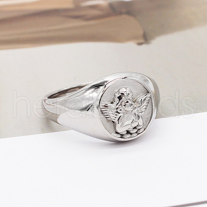 304 Stainless Steel Finger Rings FS-WG635C8-04-1
