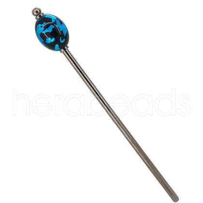 Lampwork & Brass Hair Sticks PW-WG465AB-03-1