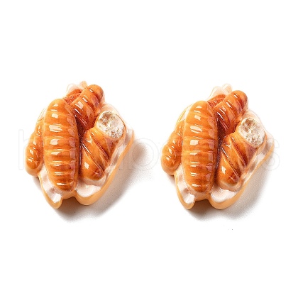 Cute Mini Food Series Resin Cabochons CRES-I038-01J-1