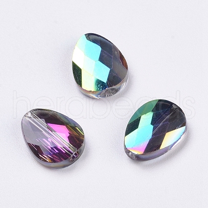 Imitation Austrian Crystal Beads SWAR-F059-12x10mm-31-1