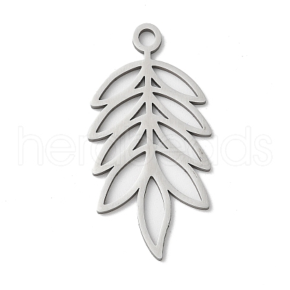 304 Stainless Steel Pendants STAS-S155-01P-03-1