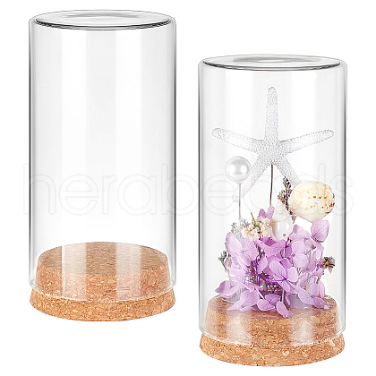 Empty Glass Jar AJEW-WH0083-46A-1