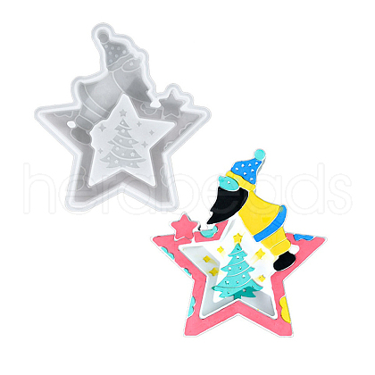 Christmas Theme DIY Silicone Candle Molds SIMO-G005-01D-1