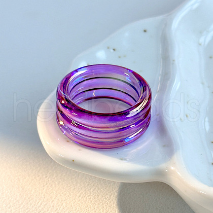 Plastic Finger Rings for Women FS-WG8B407-08-1