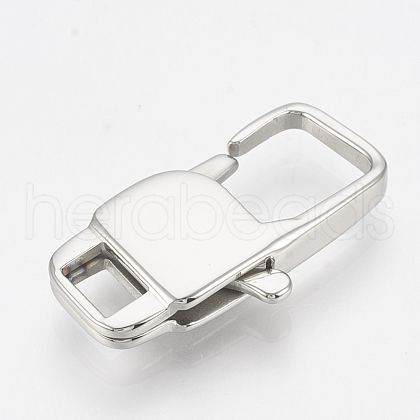 304 Stainless Steel Lobster Claw Clasps STAS-T033-28A-1