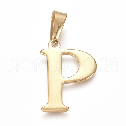 304 Stainless Steel Pendants STAS-F106-95G-P-1