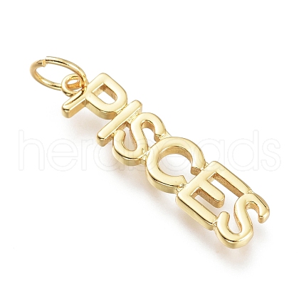 Brass Pendants X-ZIRC-I048-15G-09-1