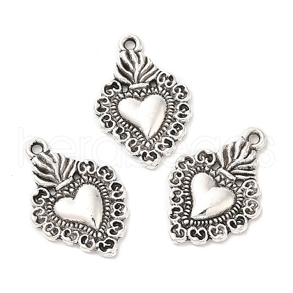 Tibetan Style Alloy Pendants PALLOY-R143-16AS-1