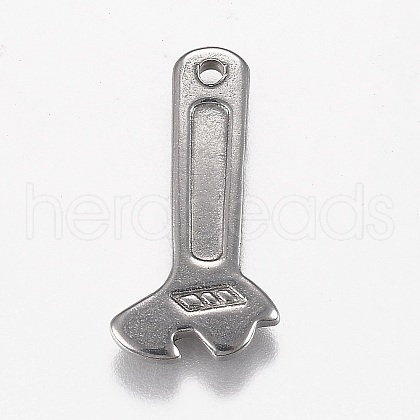 Tarnish Resistant 304 Stainless Steel Pendants STAS-Z012-21P-1