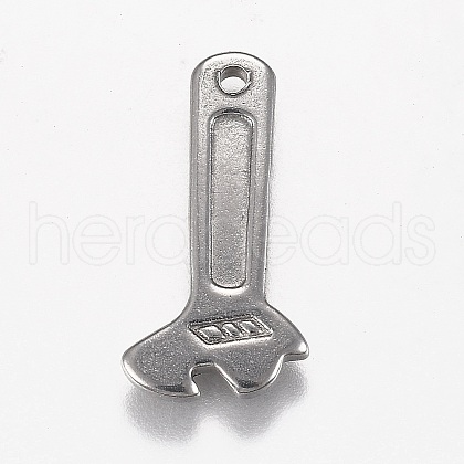 304 Stainless Steel Pendants STAS-Z012-21P-1