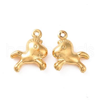 304 Stainless Steel Pendants STAS-D243-02G-1