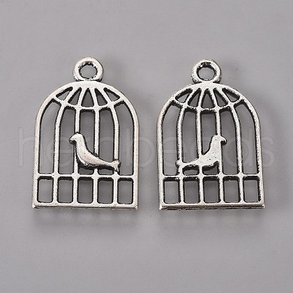 Tibetan Style Alloy Pendants PALLOY-A15345-AS-NF-1
