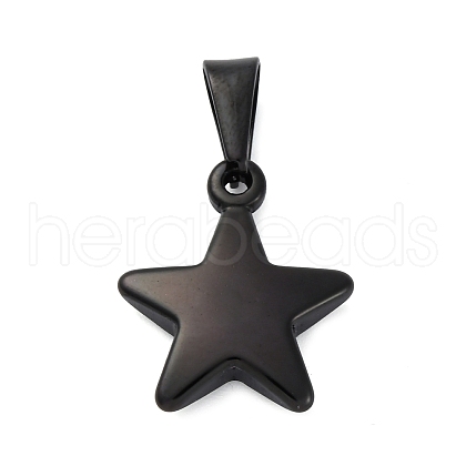 Ion Plating(IP) 304 Stainless Steel Pendants STAS-I135-25B-1