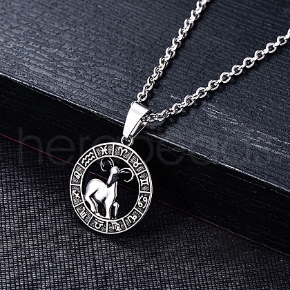 Non-Tarnish Stainless Steel Pendants PW-WG33219-03-1