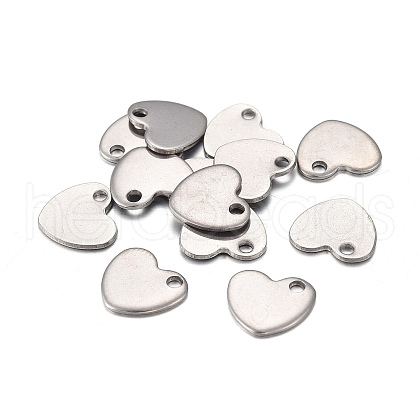 Non-Tarnish 201 Stainless Steel Charms STAS-F255-013P-1