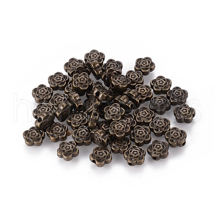 Tibet Bronze Metal Beads MLF0590Y-NF-1