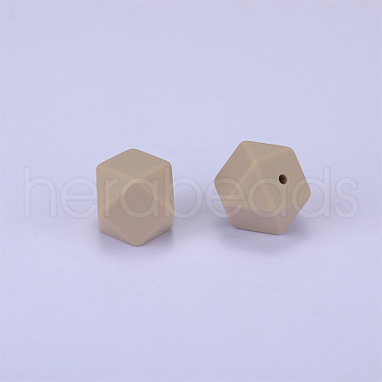 Hexagonal Silicone Beads SI-JX0020A-110-1