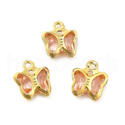 Glass Charms KK-R216-19G-07-1
