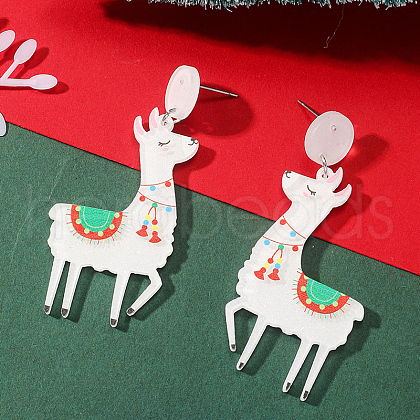 Christmas Acrylic Stud Earrings SK8065-7-1