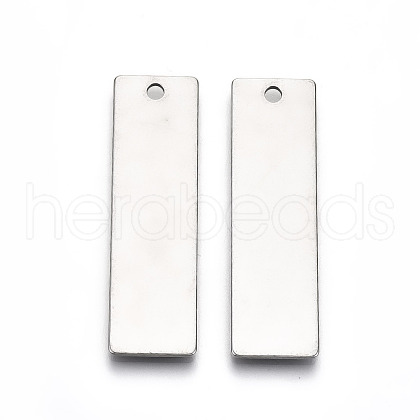 Tarnish Resistant 201 Stainless Steel Pendants STAS-N095-005B-01-1