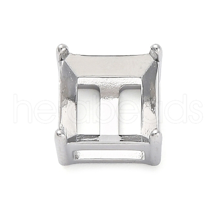 304 Stainless Steel Rhinestone Claw Settings STAS-U042-05C-P-1