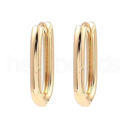 Brass Hoop Earrings EJEW-I289-27B-KCG-1