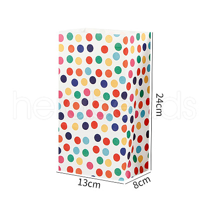 Rainbow Color Rectangle Paper Candy Bag RABO-PW0001-167A-1