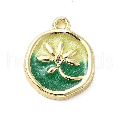 Alloy Enamel Charms PALLOY-K020-19LG-03-1