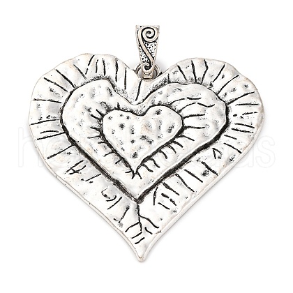 Tibetan Style Alloy Big  Pendants PALLOY-R150-02AS-02-1